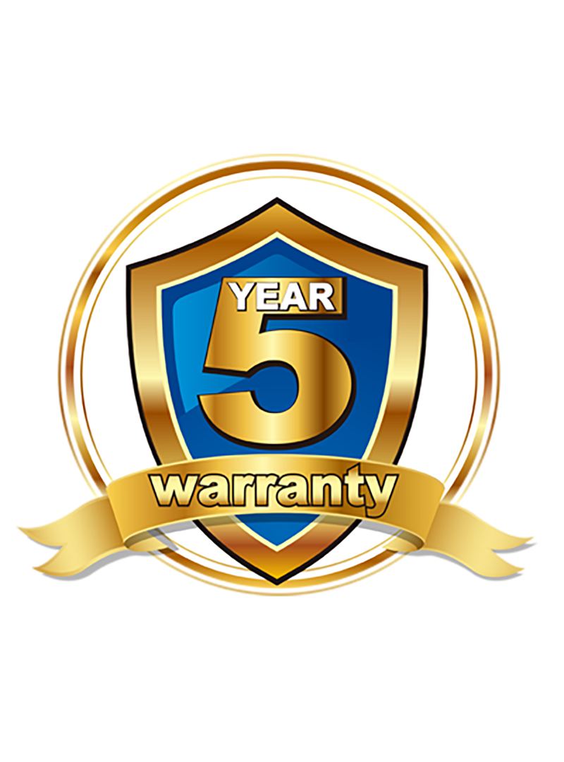 5 Year Warranty Icon