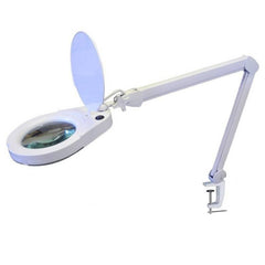 MAGI (MAGNIFIER) LED LAMP 5" - (WHITE) - Luna Beauty Supplies