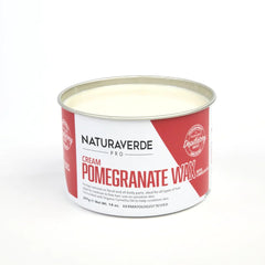 NATURAVERDE PRO - CREAM POMEGRANATE STRIP WAX CAN (397g) - Luna Beauty Supplies