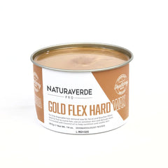 NATURAVERDE PRO - GOLD FLEX HARD WAX CAN (397g) - Luna Beauty Supplies