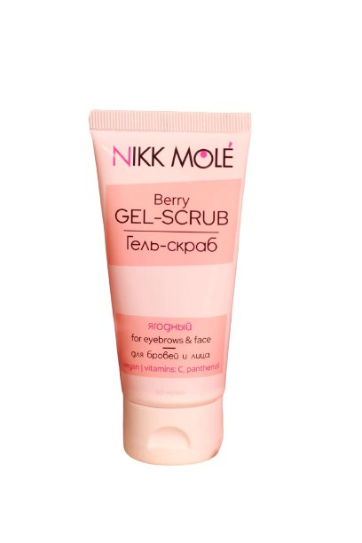 NIKK MOLE - BERRY GEL SCRUB - Luna Beauty Supplies