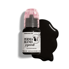 PERMA BLEND BROW PIGMENT - BLACKISH BROWN (15ml) - Luna Beauty Supplies