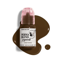 PERMA BLEND BROW PIGMENT - FOREST BROWN (15ml) - Luna Beauty Supplies