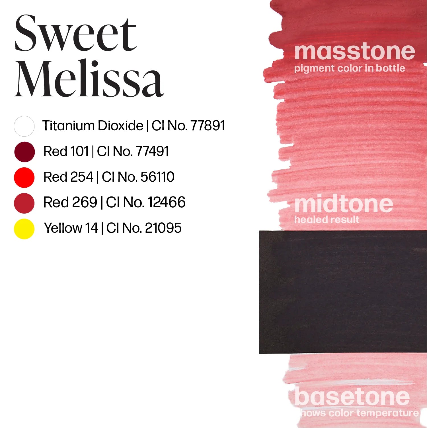 PERMA BLEND LIP PIGMENT - SWEET MELISSA (15ml) - Luna Beauty Supplies