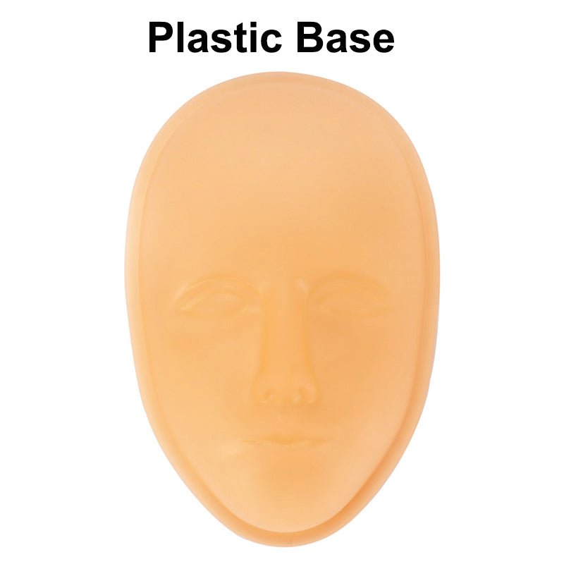 PMU HARD BASE & SILICONE FACE PRACTICE SKIN - 3D - Luna Beauty Supplies
