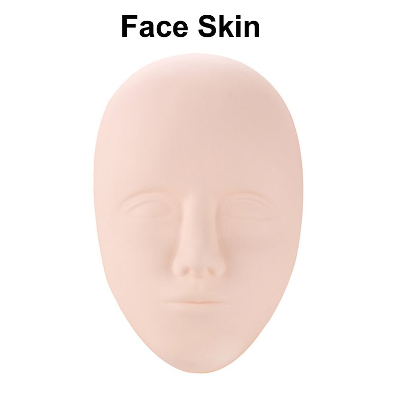 PMU HARD BASE & SILICONE FACE PRACTICE SKIN - 3D - Luna Beauty Supplies