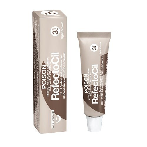 REFECTOCIL - LASH & BROW TINT - 3.1 LIGHT BROWN - Luna Beauty Supplies