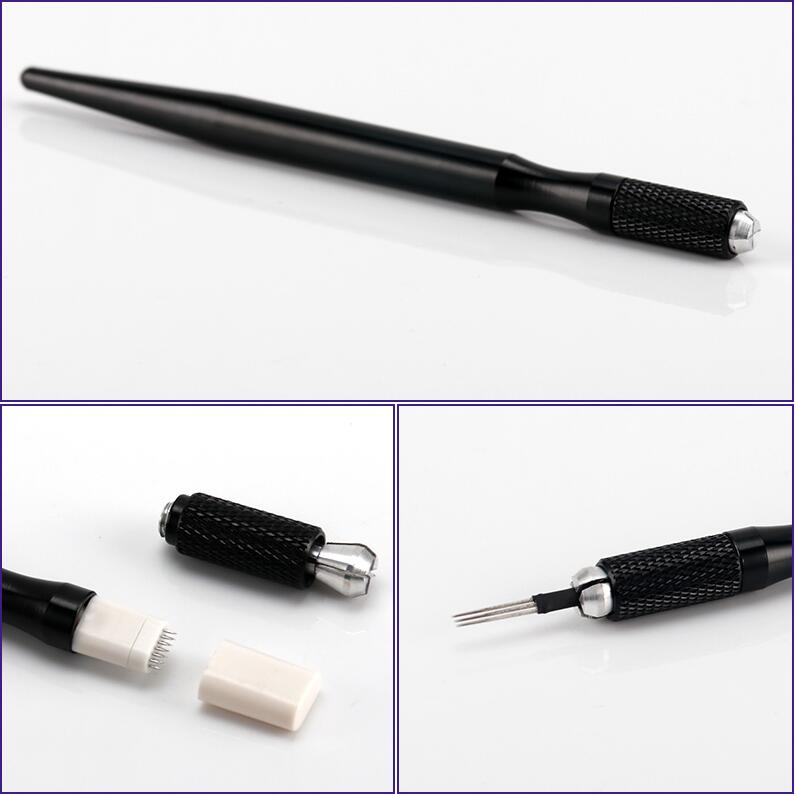 MICROBLADING HAND TOOL - BLACK - Luna Beauty Supplies