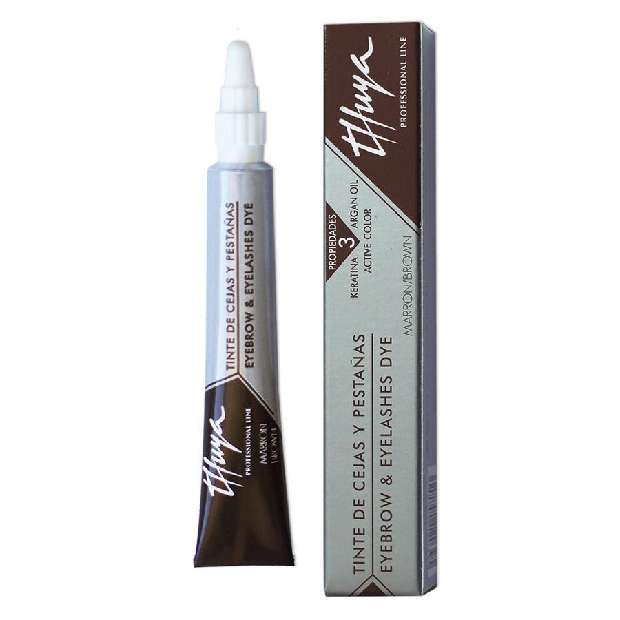 THUYA - LASH & BROW DYE - BROWN - Luna Beauty Supplies