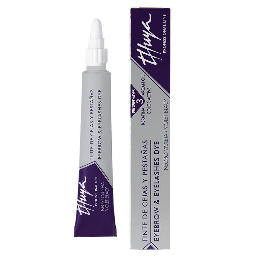 THUYA - LASH & BROW DYE - VIOLET BLACK - Luna Beauty Supplies