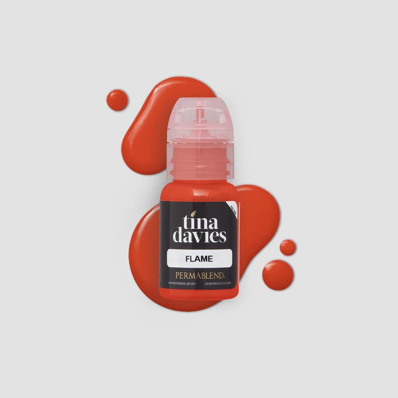 TINA DAVIES - LIP PIGMENT - FLAME - Luna Beauty Supplies
