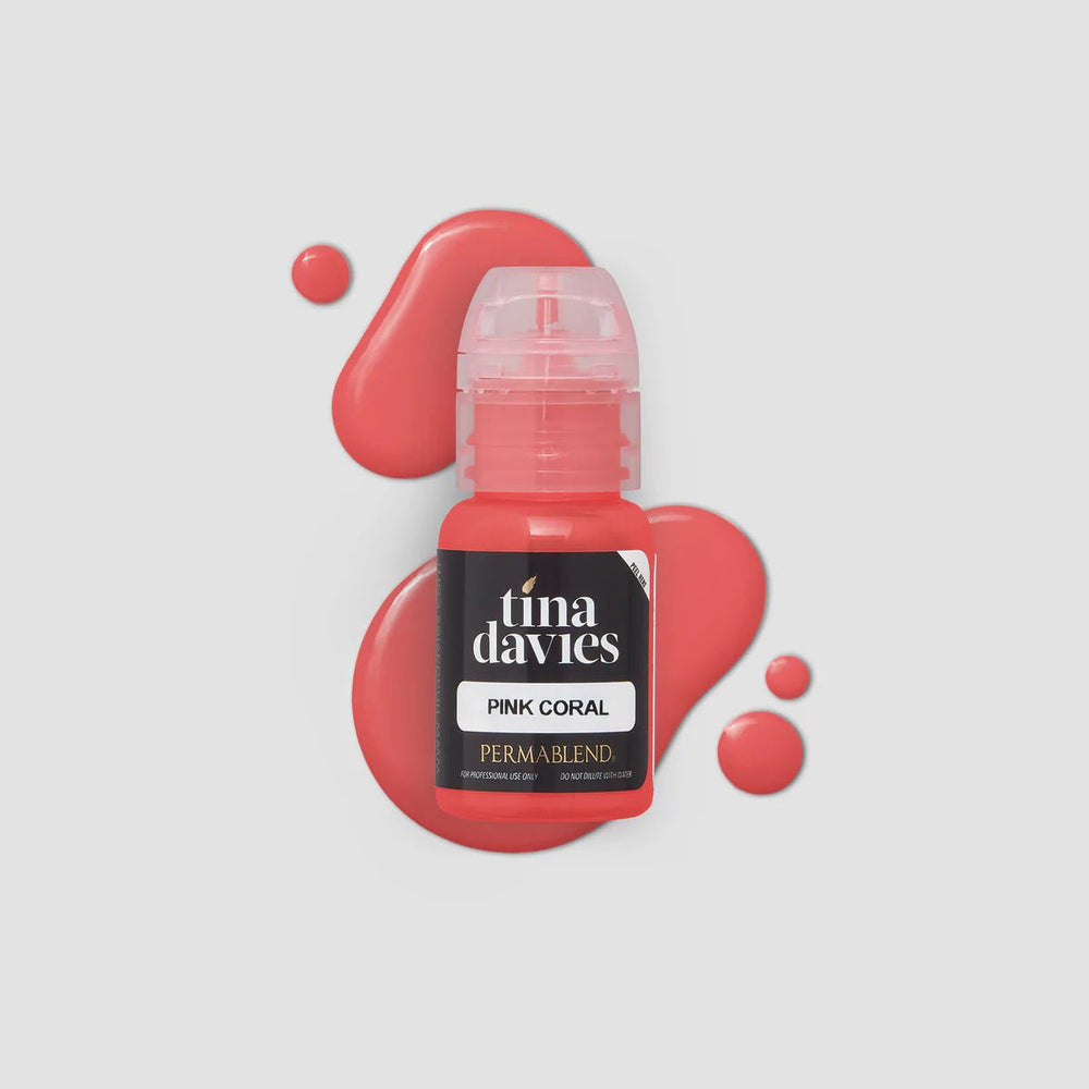 TINA DAVIES - LIP PIGMENT - PINK CORAL - Luna Beauty Supplies