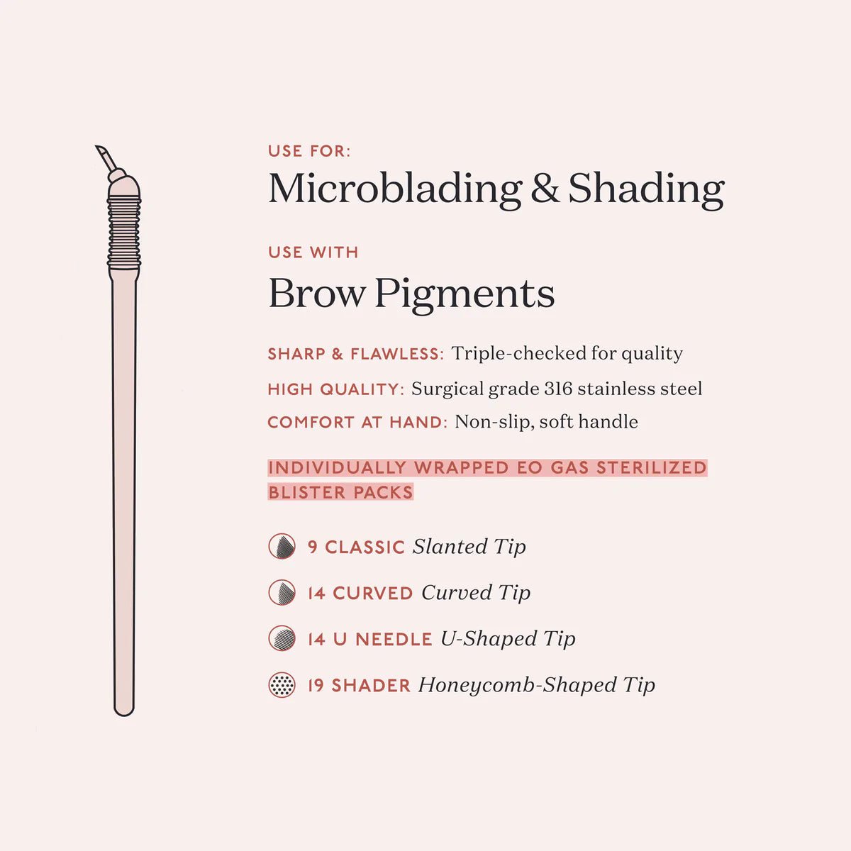 TINA DAVIES - MICROBLADING SAMPLER PACK - Luna Beauty Supplies