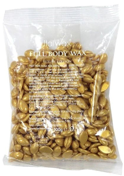 ITALWAX - HARD WAX FULL BODY - LUXURY EDITION (100g) - Luna Beauty Supplies