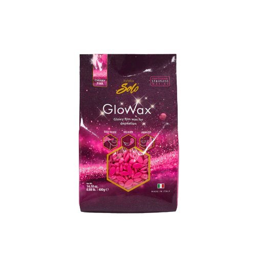ITALWAX - CHERRY PINK GLOWAX (400g) - Luna Beauty Supplies