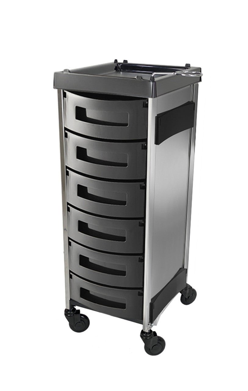 JOIKEN - KING 6 DRAWER HAIRDRESSING BEAUTY TROLLEY (Choose Wheels) - Luna Beauty Supplies