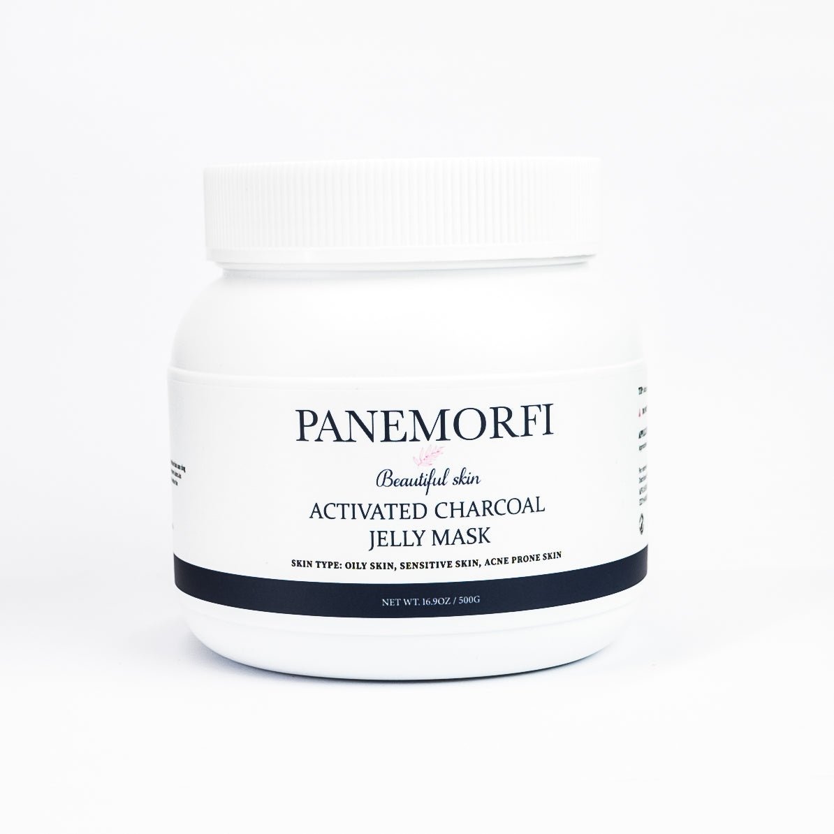 PANEMORFI - ACTIVATED CHARCOAL JELLY MASK - Luna Beauty Supplies