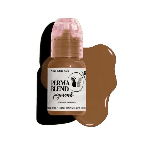 PERMA BLEND - SCAR BROWN DERMIS (15ml) - Luna Beauty Supplies