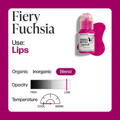 PERMA BLEND LIP PIGMENT - FIERY FUCHSIA (15ml) - Luna Beauty Supplies